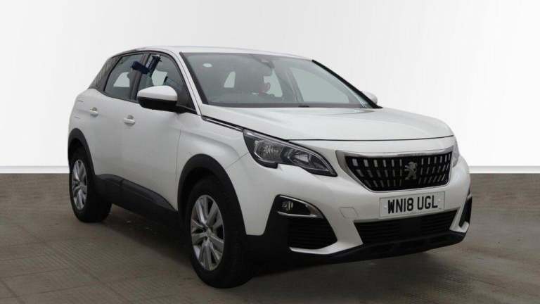 2018 Peugeot 3008 1.2 PureTech Active 5dr HATCHBACK PETROL Manual