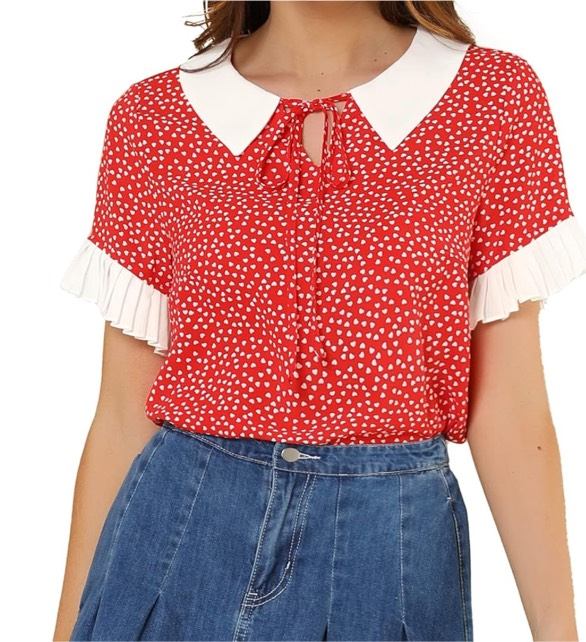 image for Red Heart Women Blouse 