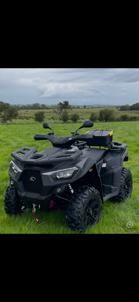 Road Legal - High Performance Quad ATV - 1.5 years old  - Kymco 700 T3b 