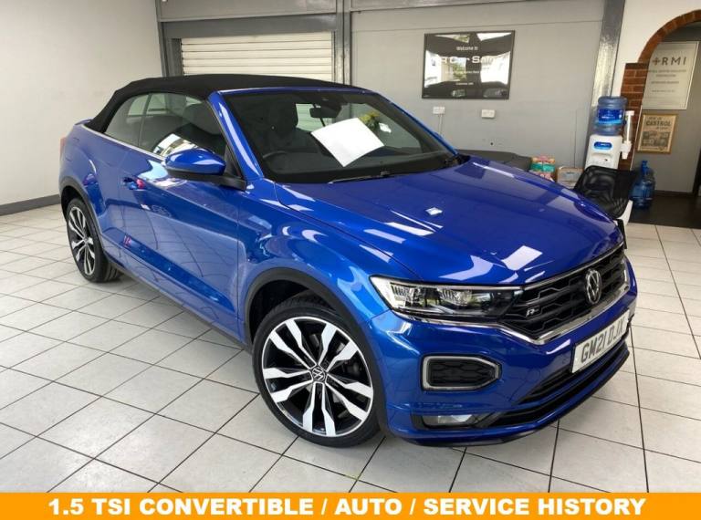 2021 Volkswagen T-Roc 1.5 TSI EVO R-Line Cabriolet 2dr Petrol DSG Euro 6 (s/s) (150 ps) Convertib...