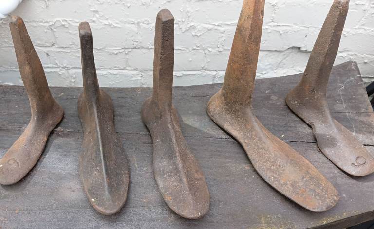 COBBLERS Vintage Cast Iron Shoe Lasts