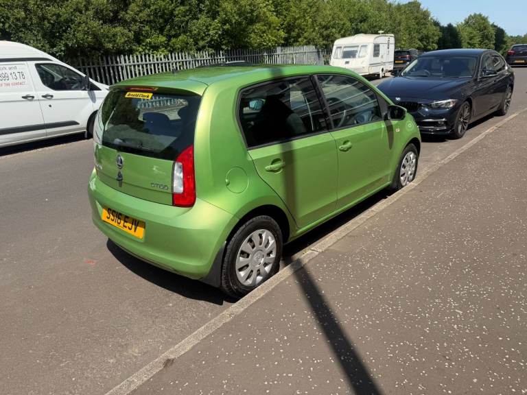 2016 Škoda citigo se mpi 60 asg 1l engine auto petrol, miles = 83320 + mot till 08 feb 2027