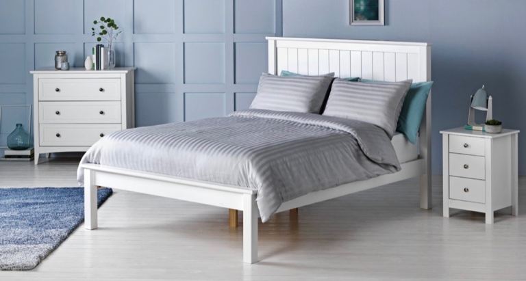 Small double bed with mattress