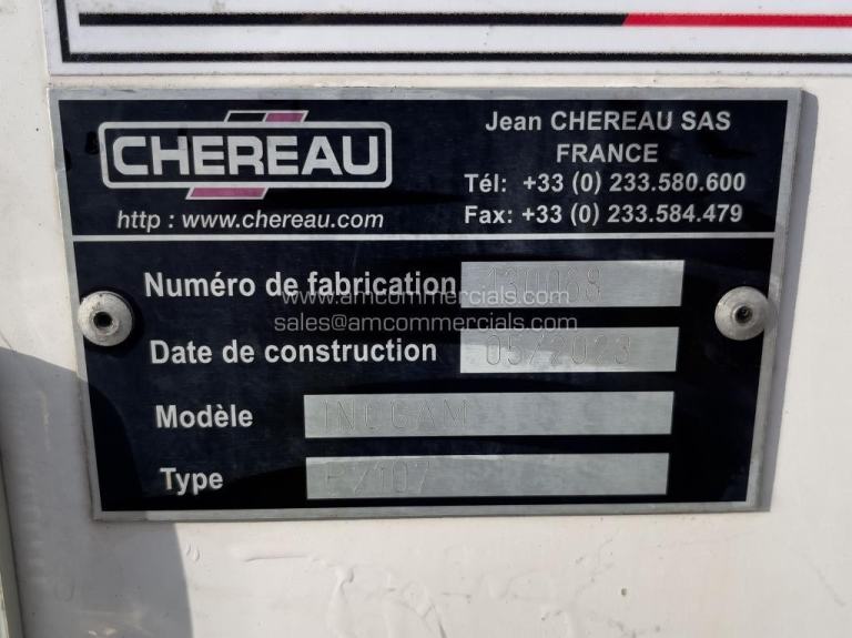 CHEREAU SINGLE TEMP FRIDGE TRAILER 