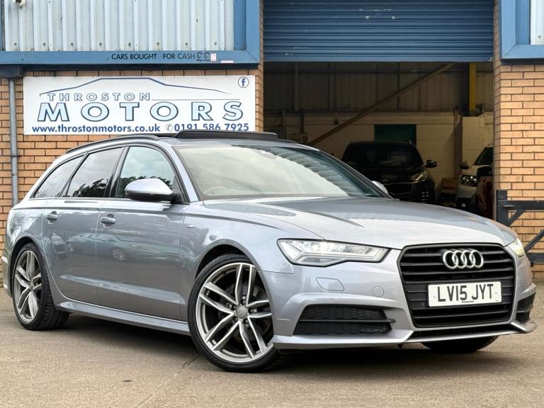 ** MEGA SPEC ** 15 Audi A6 Avant 2.0 TDI S Line Ultra Black Edition Auto Estate