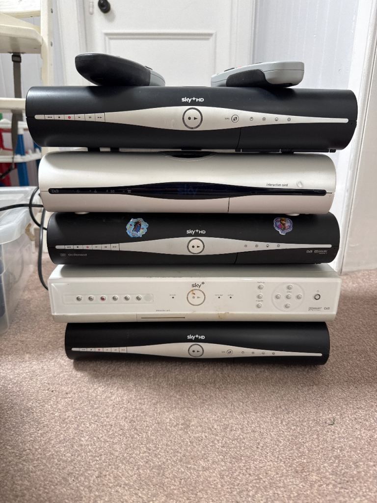Sky TV boxes