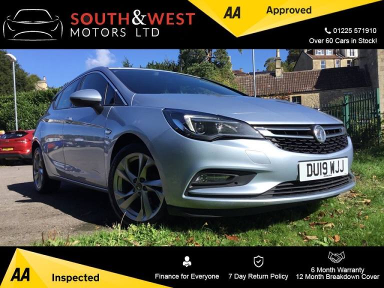 2019 Vauxhall Astra 1.4i Turbo SRi Hatchback 5dr Petrol Manual Euro 6 (150 ps) Hatchback Petrol M...