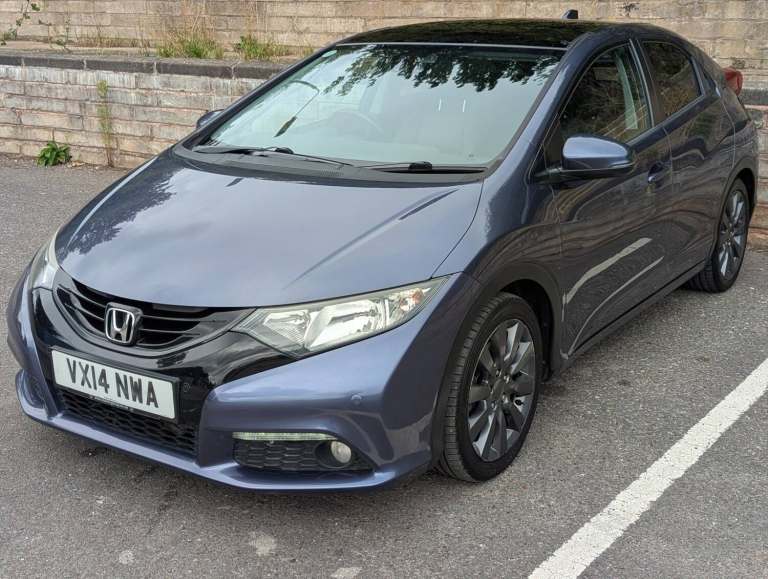 2014 HONDA CIVIC 1.8i-VTEC SR 5 DOOR HATCH * PAN.ROOF * NAV * HTD.LEATHER * ULEZ