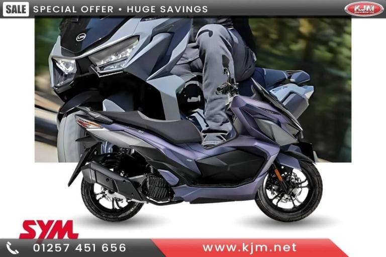 SYM JET X 125cc NEW Automatic Scooter Commuter Learner Legal A1 CBT Friendly