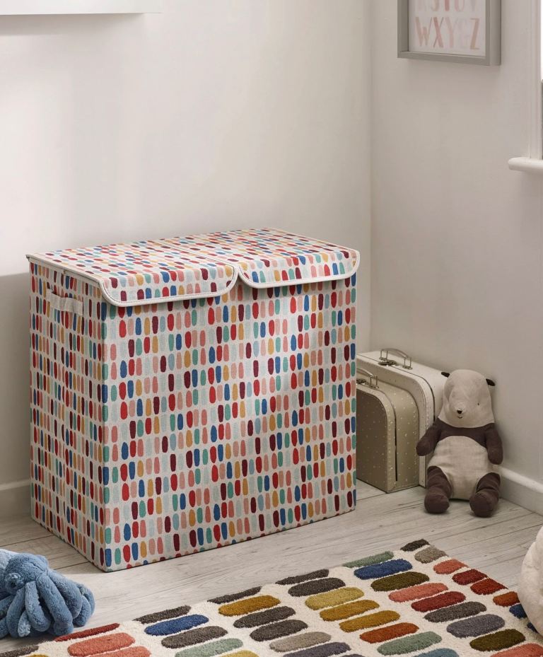 Multi Collapsible Sketch Sorter Laundry Basket