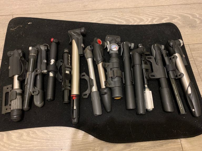 15 bike pumps - £30