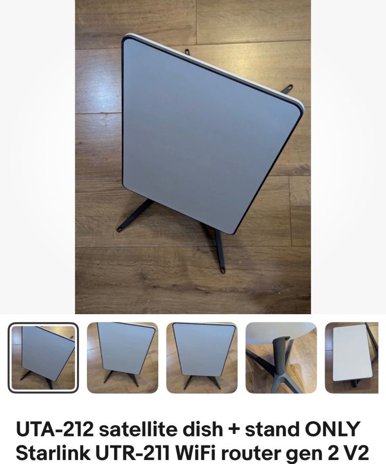 Starlink UTA -212  Actuated Satellite Dish Kit - As Good As New