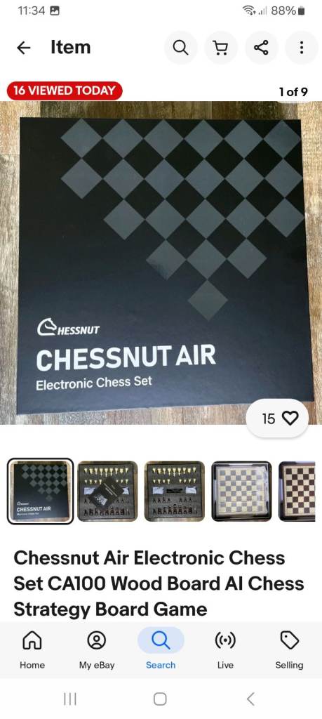 Chessnut Air Electronic Chess Set