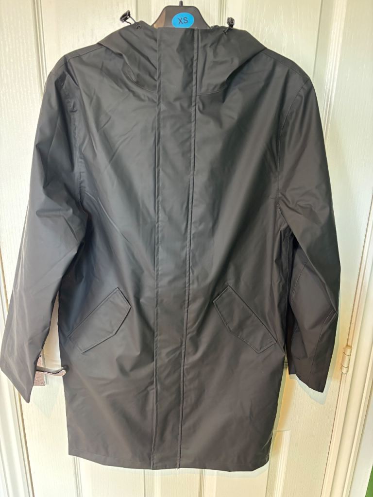 Primark Black Waterproof Raincoat - New