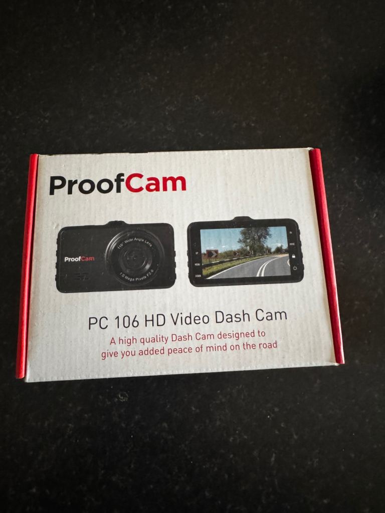 ProofCam PC 106 HD Video Dash Cam