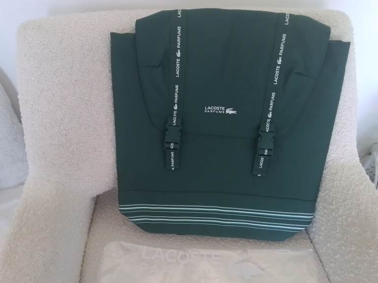 Backpack By Lacoste In Green – Brand New 