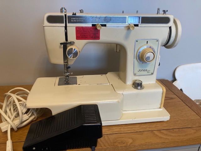 Jones sewing machine