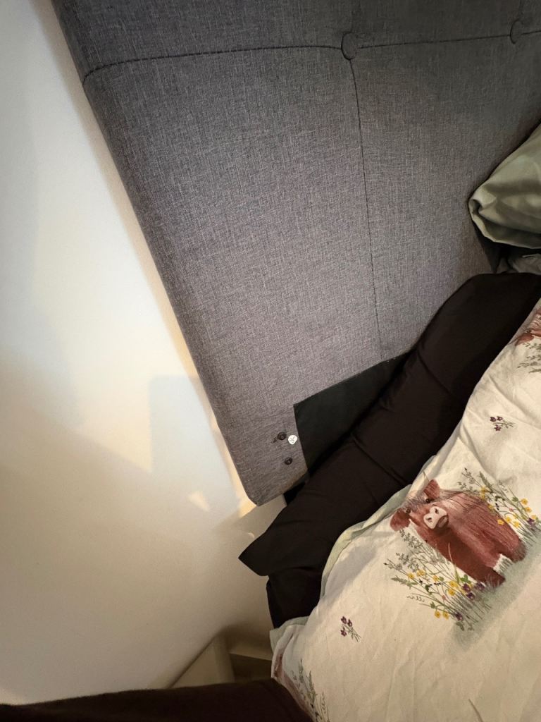 Double bed frame & air fryer