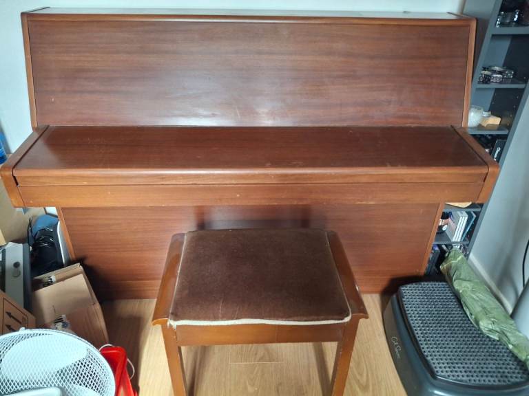 Piano and stool