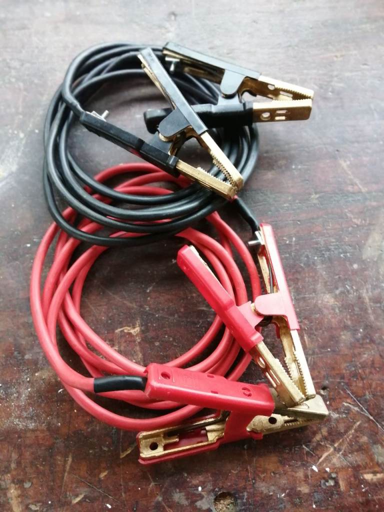 Heavy duty jump leads