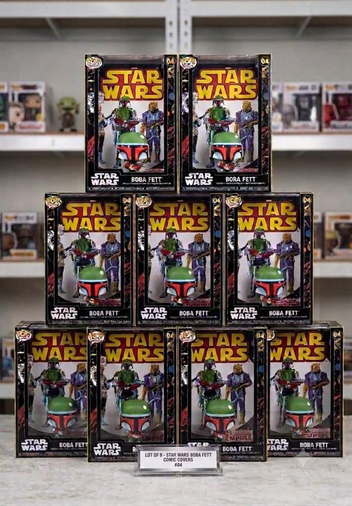 Star Wars Boba Fett Comic Cover Funko Pop Bundle x10 – Job Lot / Collection