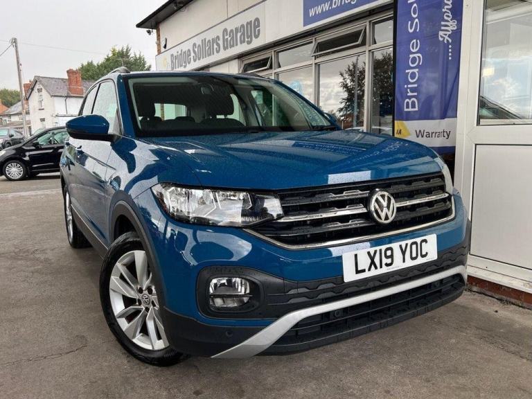 2019 19 VOLKSWAGEN T-CROSS 1.0 TSI SE SUV 5DR PETROL MANUAL EURO 6 (S/S) (115 PS