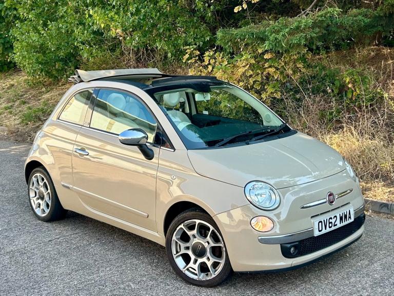 2013 Fiat 500 0.9 TwinAir Lounge 2dr Dualogic CONVERTIBLE Petrol Automatic
