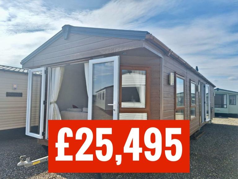 OFF SITE static caravan double glazed & central heated 2 bed Delta Oakwood Lodge