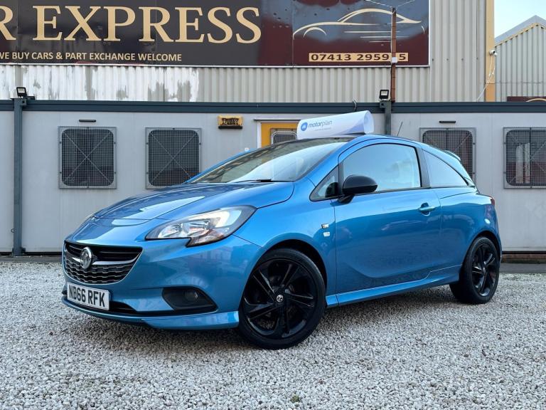 2017 Vauxhall Corsa 1.4i ecoFLEX Limited Edition Euro 6 3dr HATCHBACK Petrol Manual