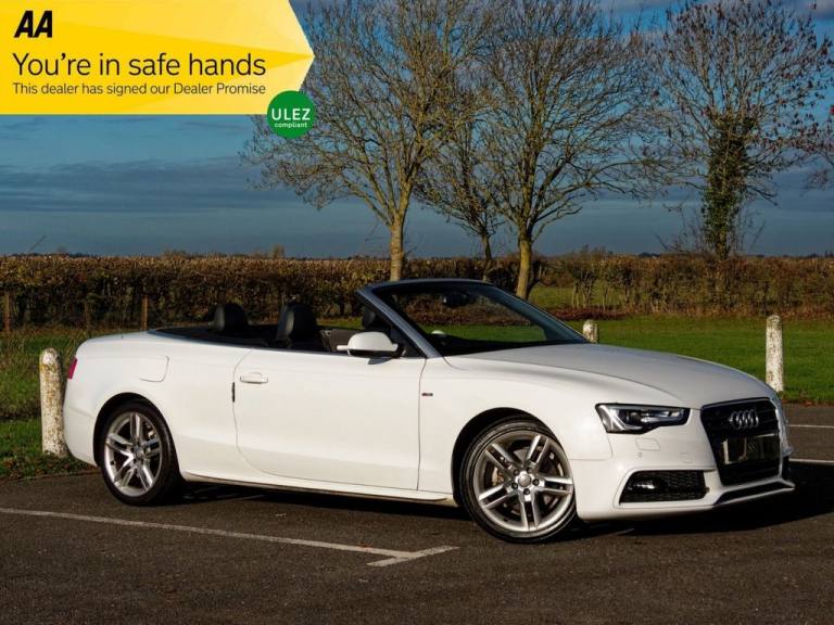 2016 16 AUDI A5 CABRIOLET 2.0 TDI S LINE CONVERTIBLE 2DR DIESEL MULTITRONIC EURO