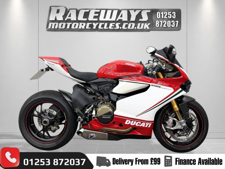 DUCATI 1199 PANIGALE TRICOLORE, 2012 62 ON A PRIVATE PLATE, HPI CLEAR