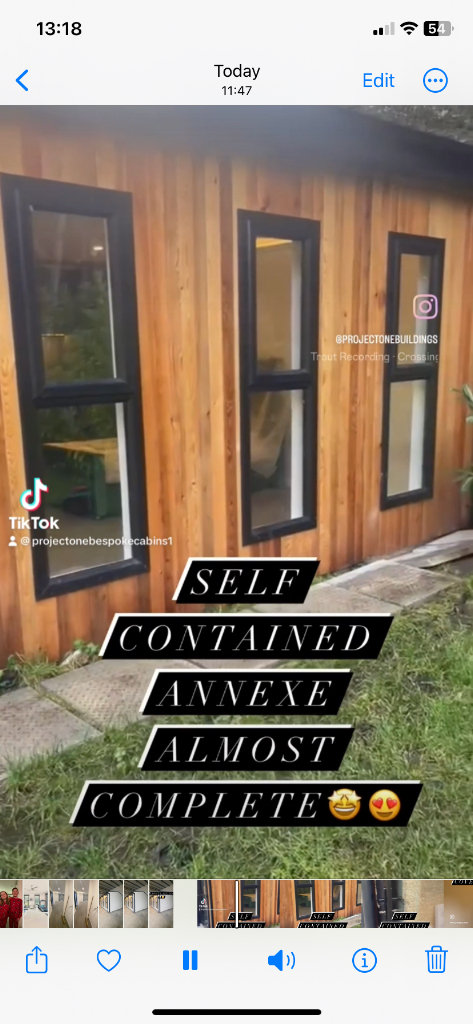 Self contained Annexe-Video link below