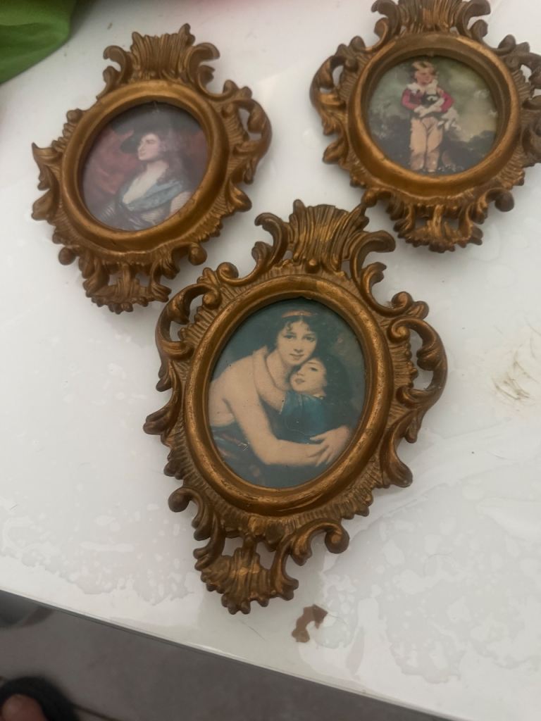 Vintage picture frames