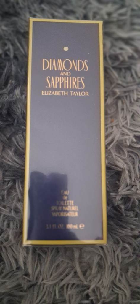 Elizabeth Taylor Diamonds and Sapphires Eau de Toilette 100ml - New in Box