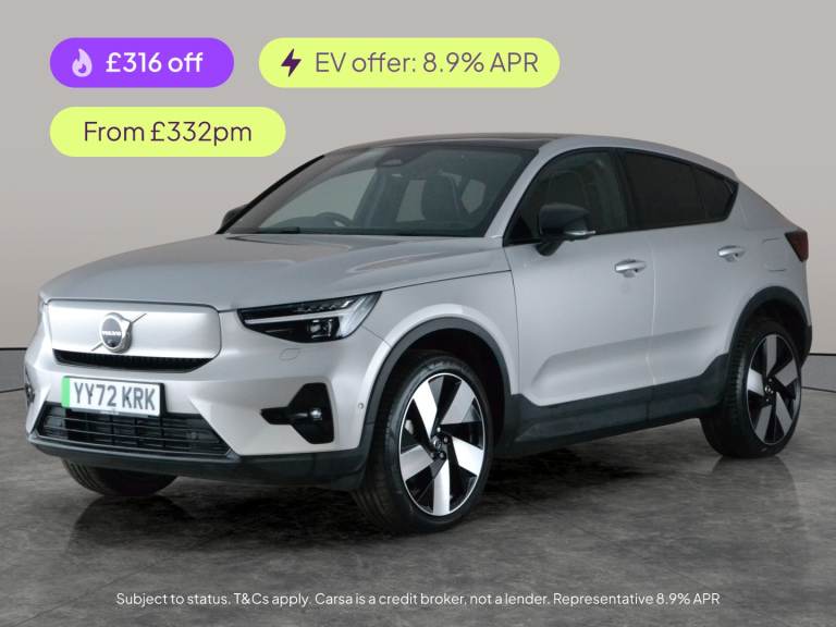 2022 Volvo C40 Twin Recharge 78kWh Ultimate SUV 5dr Electric Auto AWD (408 ps) - ADAPT CRU Suv El...