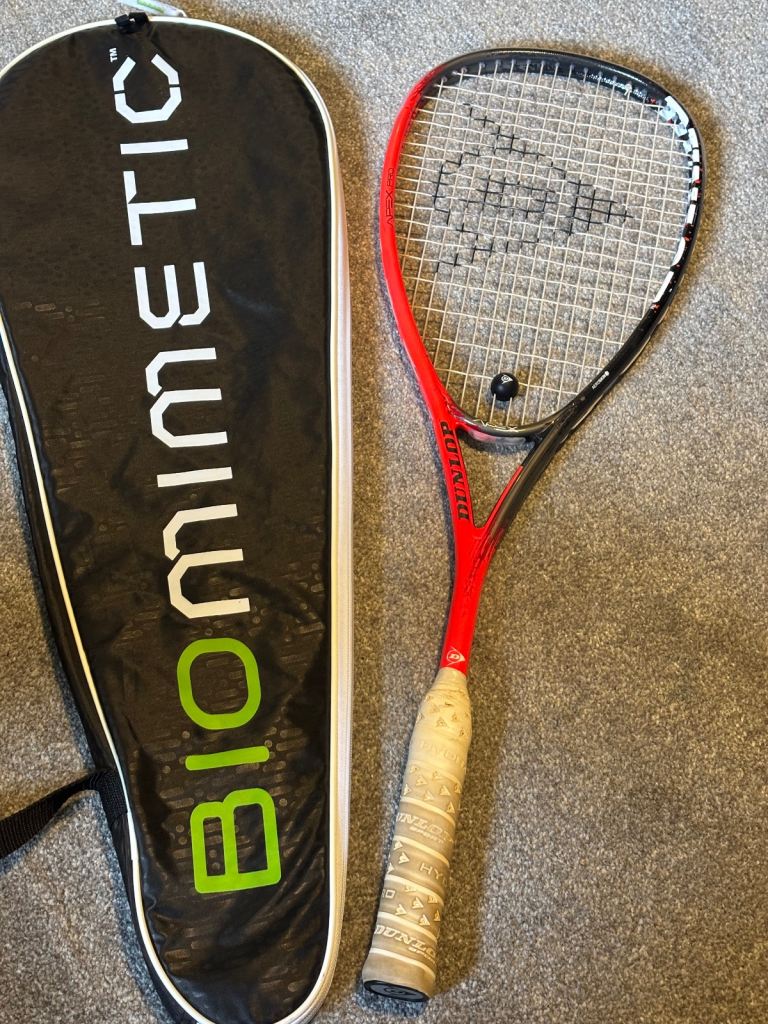 Dunlop Apex Pro HM6 Carbon Squash Racket 