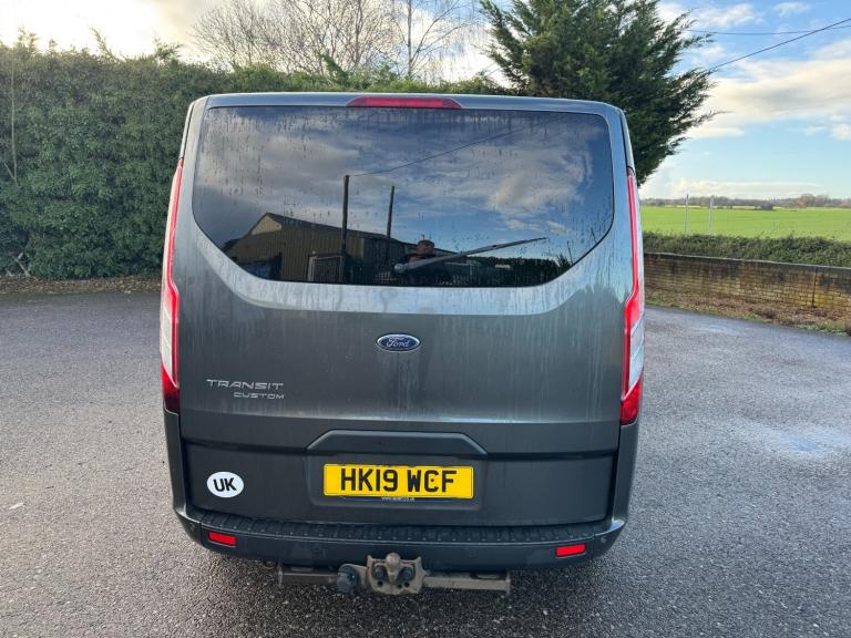 2019 Ford Transit Custom 2.0 EcoBlue 130ps Low Roof Kombi Trend Van MINIBUS LIKE TOURNEO AIR CON ...
