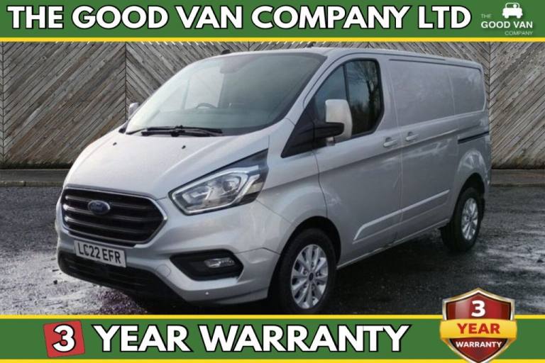 2022 Ford Transit Custom Limited L1 H1 Tdci 130 PS SWB FREE 3 YEAR WARRANTY COVER WITH THIS VAN  ...