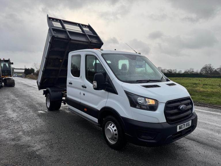 Ford Transit 2.0 350 EcoBlue Leader  Double Cab  tipper Aircon 4dr Di... 2021/71