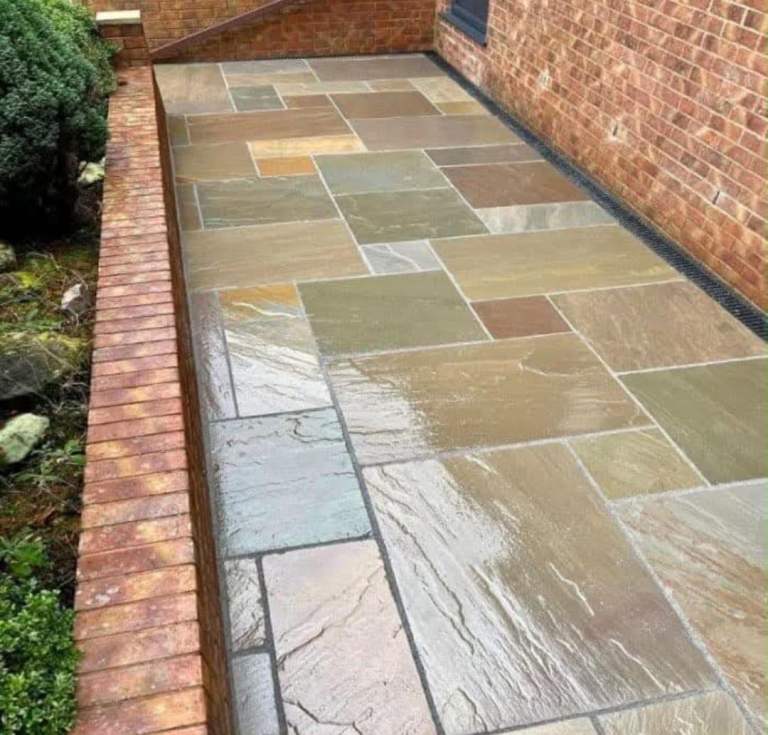 Garden services driveways landscaping block paving flagging artificial grass fencing turfing decking