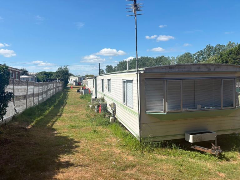 Two bedroom caravan. 
