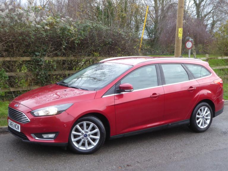 2015 Ford Focus 1.5 TDCi 120 Titanium 5dr EURO 6 ULEZ £20 Road TAX ESTATE Diesel Manual