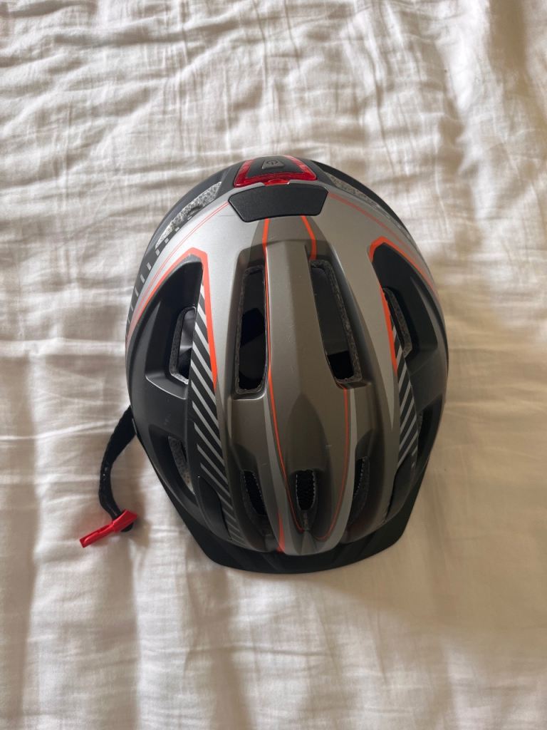Bike Helmet with Integrated Rear Light – Good Condition