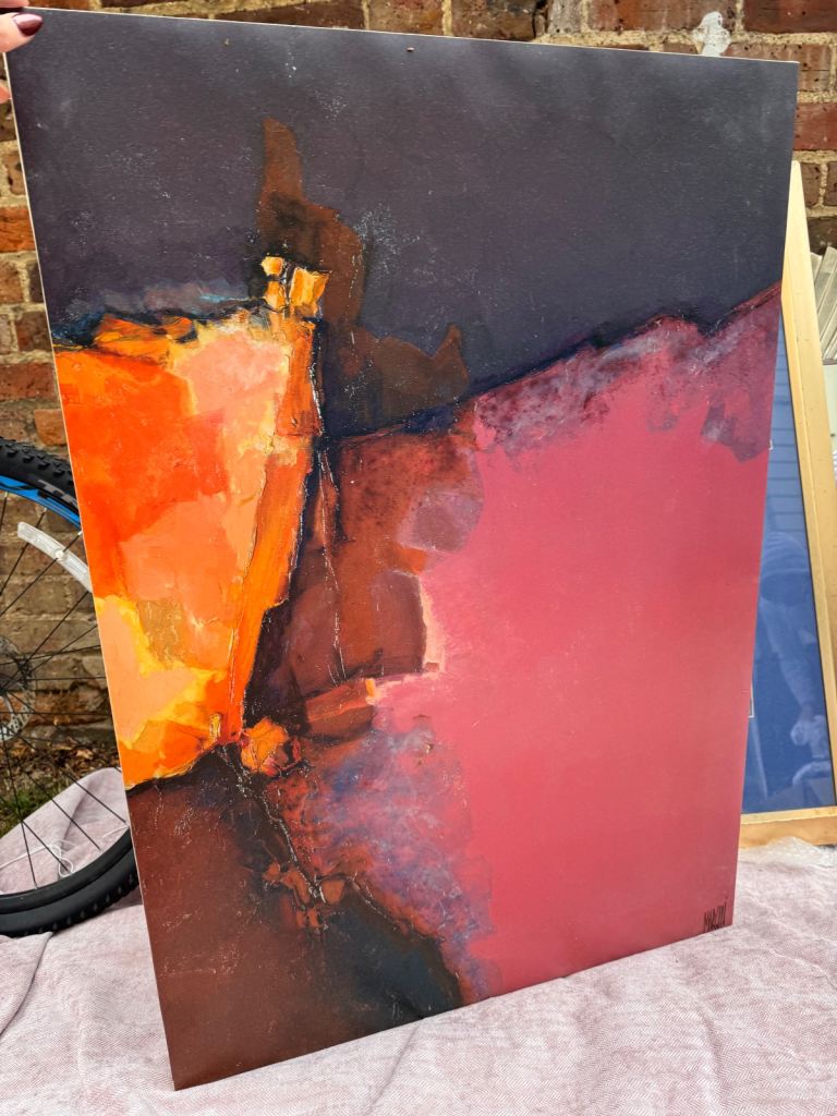 Original Daniel Marchi paintings Pair