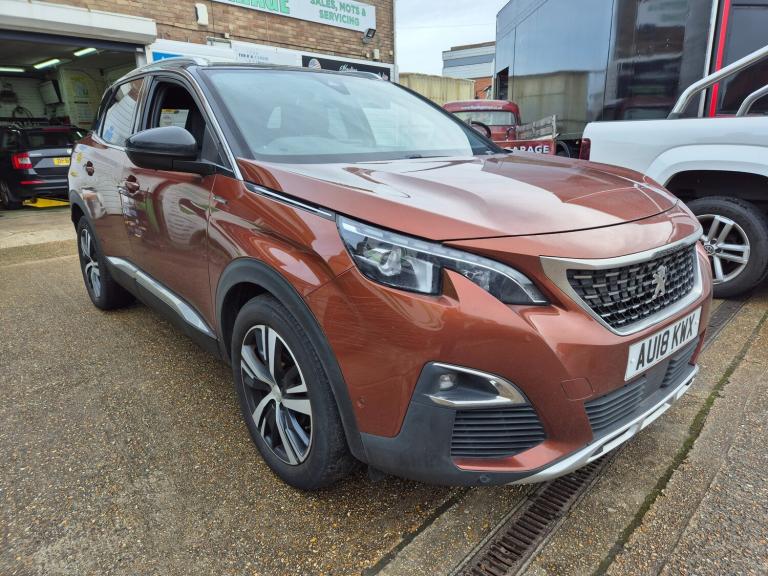 2018 Peugeot 3008 1.2 PureTech GT Line SUV 5dr Petrol Manual Euro 6 (s/s) (130