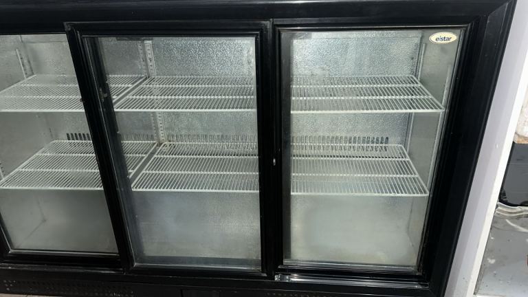 Display counter fridge