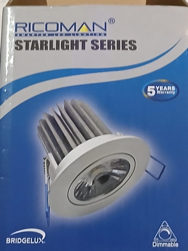 Ceiling spot lights / down lights LED