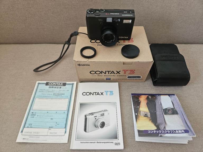 Contax T3 titanium black
