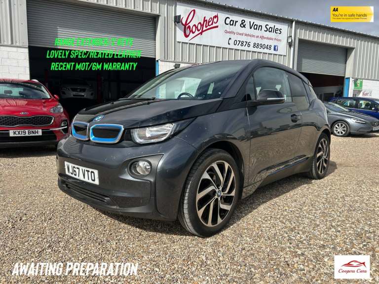 2017 BMW i3 125kW Range Extender 33kWh 5dr Auto HATCHBACK Petrol Series Phev Automatic