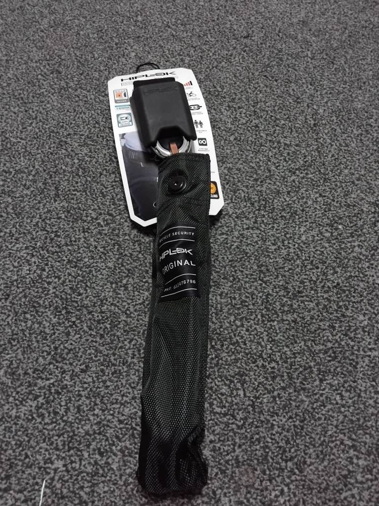 Hiplok high security wearable chain lock with 3keys
